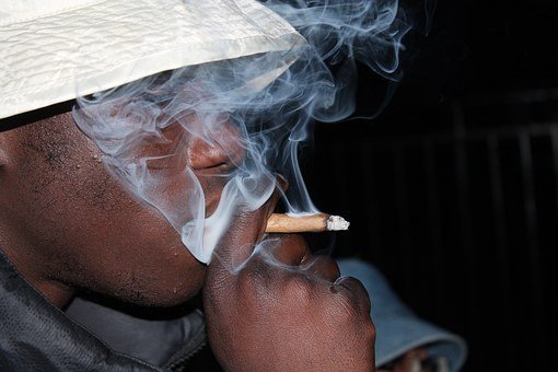 smoking weed